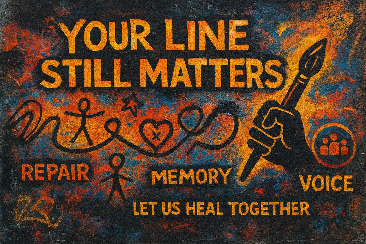 your line still matters poster